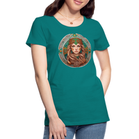 Thumbnail for Women’s Mythical Virgo Premium T-Shirt - teal