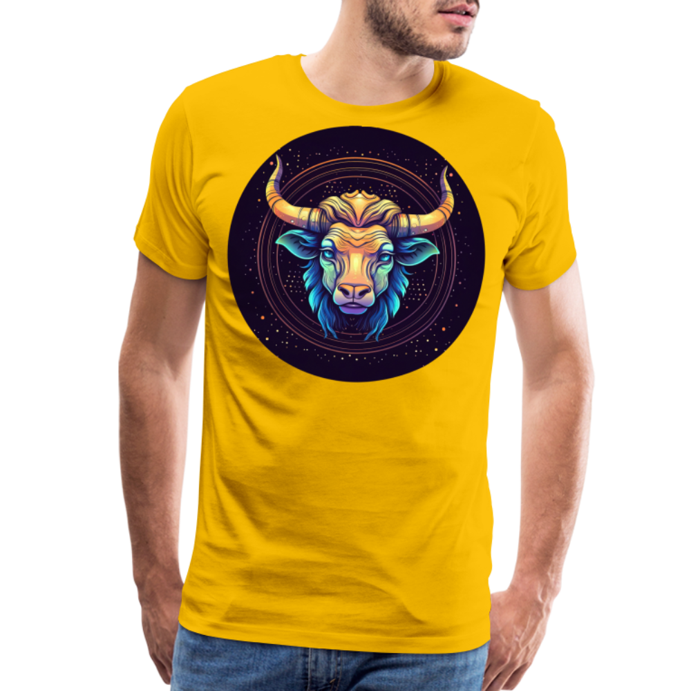 Men's Magic Taurus Premium T-Shirt - sun yellow