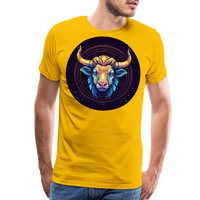 Thumbnail for Men's Magic Taurus Premium T-Shirt - sun yellow