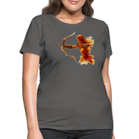 Thumbnail for Women's Mythical Sagittarius T-Shirt - charcoal