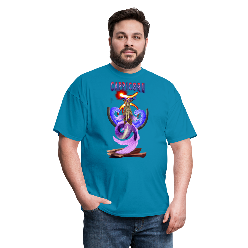 Men's Astral Capricorn Classic T-Shirt - turquoise