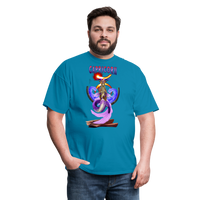 Thumbnail for Men's Astral Capricorn Classic T-Shirt - turquoise