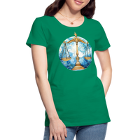 Thumbnail for Women’sMythical Libra Premium T-Shirt - kelly green