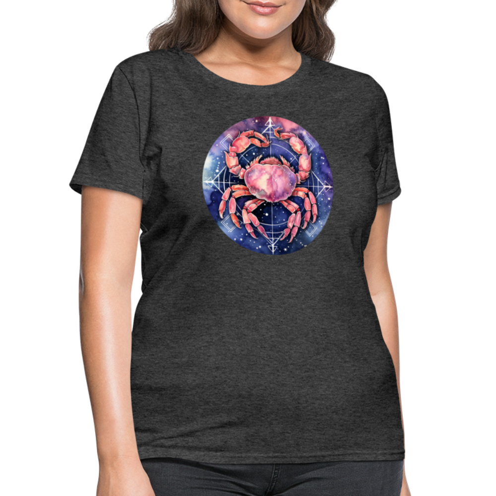 Women's Mythical Cancer T-Shirt - heather black