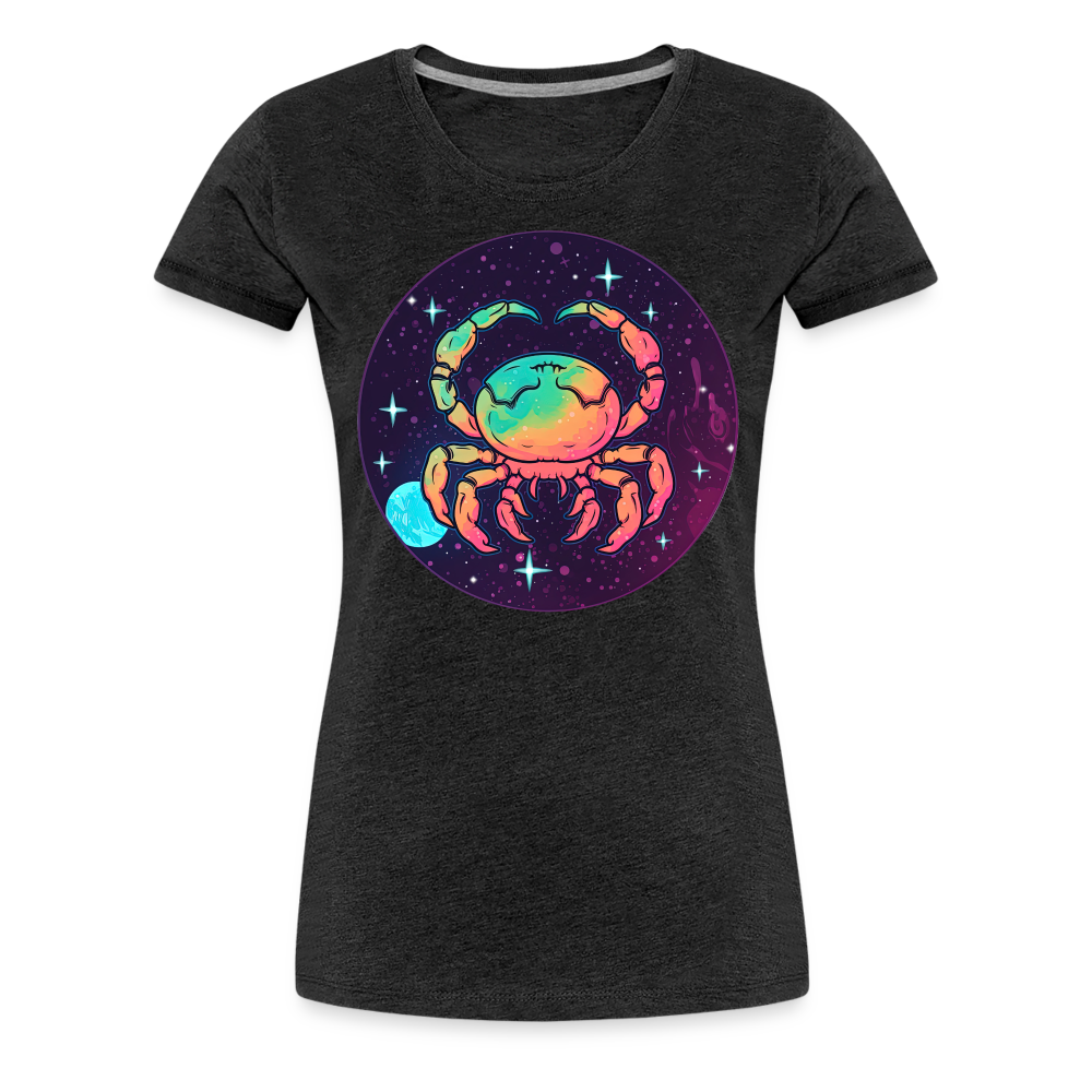 Women’s Mystic Cancer Premium T-Shirt - charcoal grey