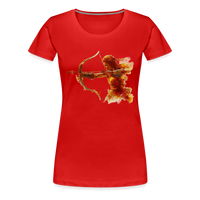 Thumbnail for Women’s Mythical Sagittarius Premium T-Shirt - red