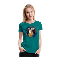 Thumbnail for Women’s Mythical Capricorn Premium T-Shirt - teal