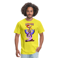 Thumbnail for Men's Astral Capricorn Classic T-Shirt - yellow