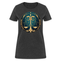 Thumbnail for Women's Mystic Libra T-Shirt - heather black