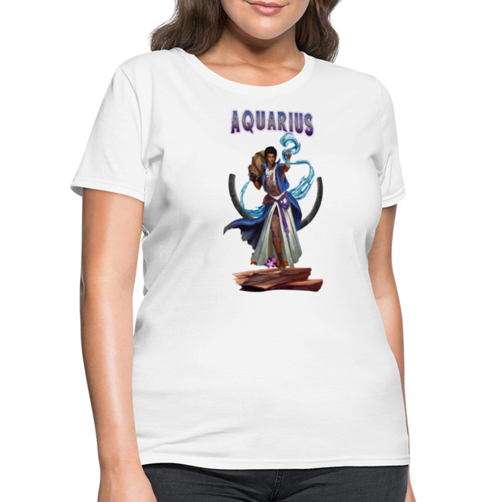 Women's Astral Aquarius T-Shirt - white