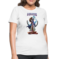 Thumbnail for Women's Astral Aquarius T-Shirt - white