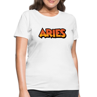 Thumbnail for Women's Aries New Design T-Shirt - white