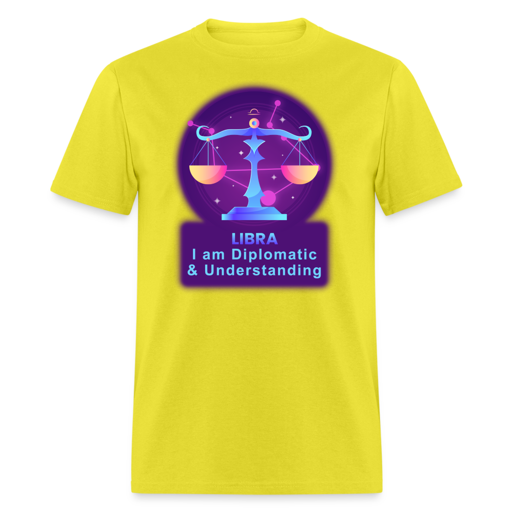 Men's Neon Libra Classic T-Shirt - yellow