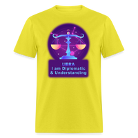 Thumbnail for Men's Neon Libra Classic T-Shirt - yellow