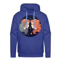 Thumbnail for Men’s Mystic Gemini Premium Hoodie - royal blue