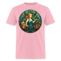 Thumbnail for Men's Mosaic Virgo Classic T-Shirt - pink