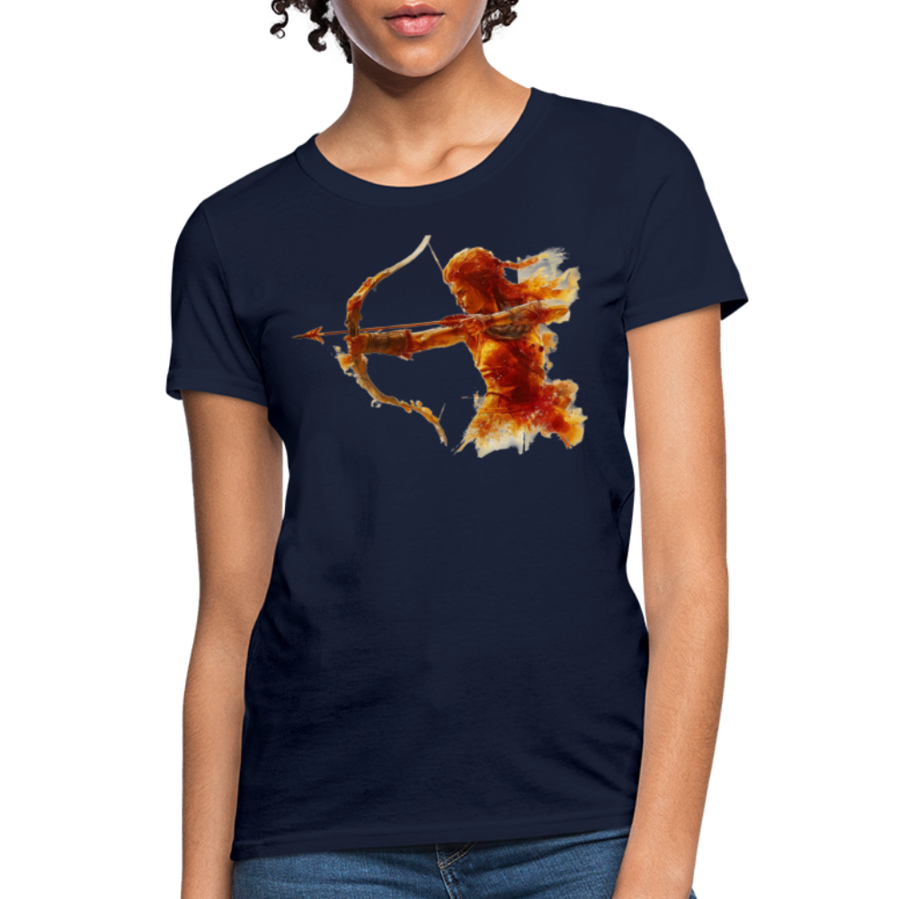 Women's Mythical Sagittarius T-Shirt - navy