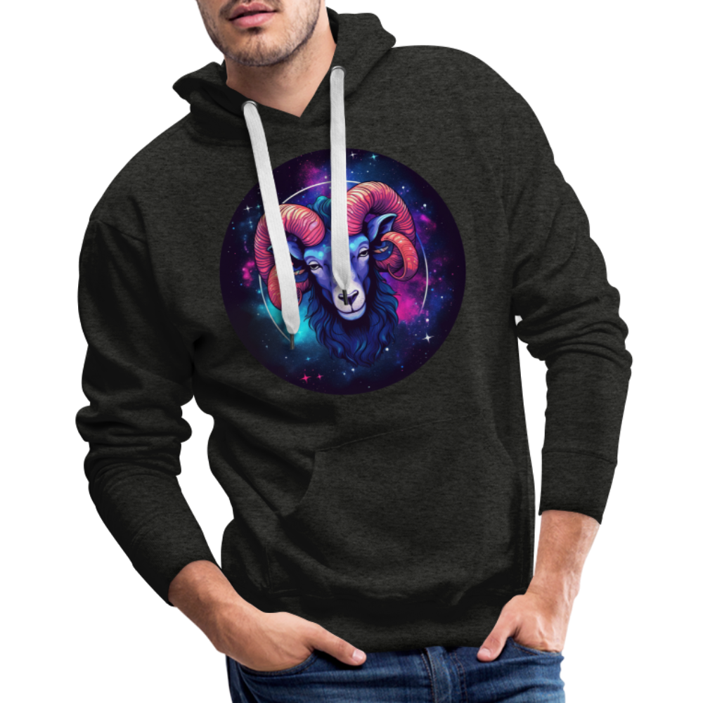 Men’s Magic Aries Premium Hoodie - charcoal grey