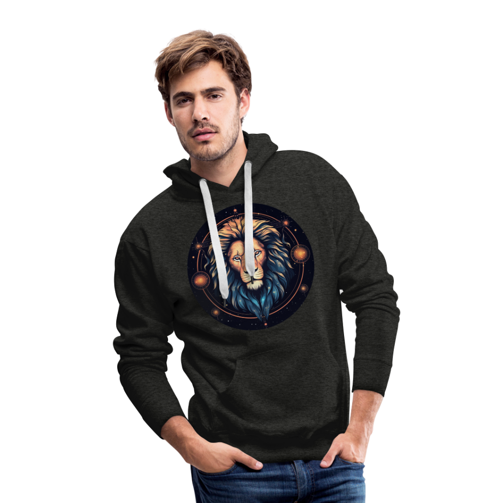 Men’s Magic Leo Premium Hoodie - charcoal grey