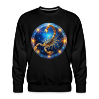 Thumbnail for Men’s Mystic Scorpio Premium Sweatshirt - black