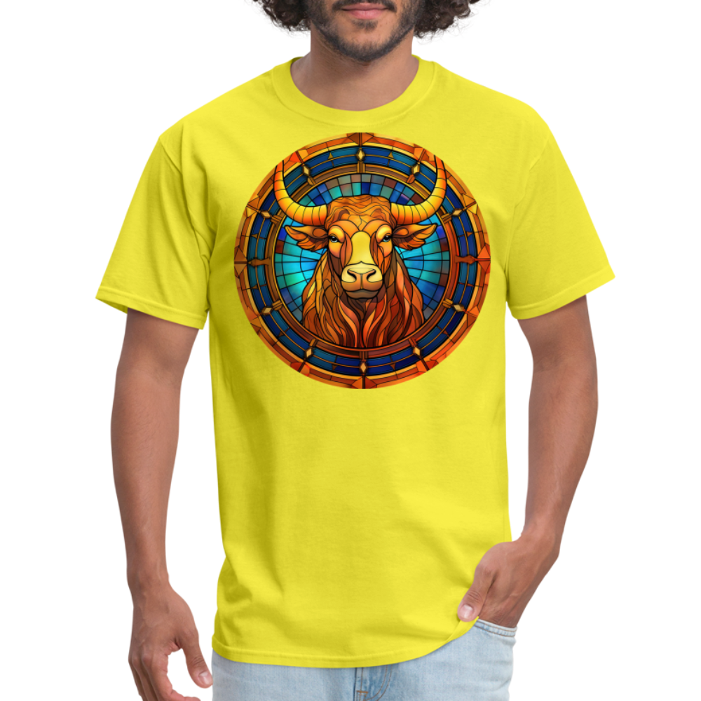 Men's Mosaic Taurus Classic T-Shirt - yellow