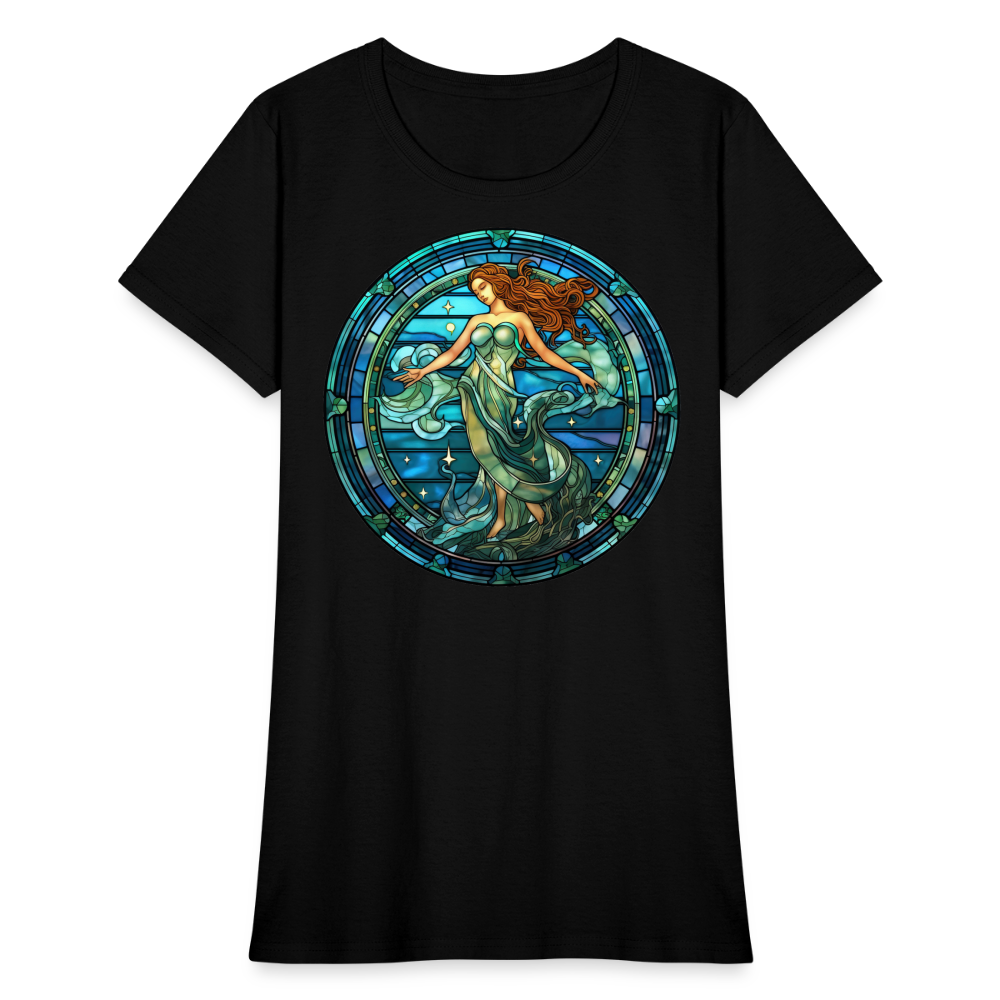 Women's Mosaic Aquarius T-Shirt - black