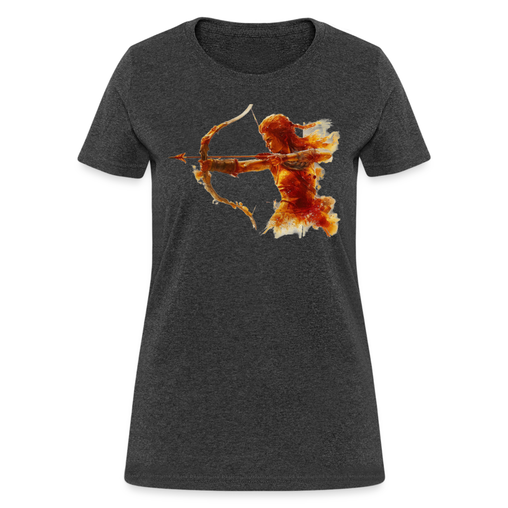 Women's Mythical Sagittarius T-Shirt - heather black