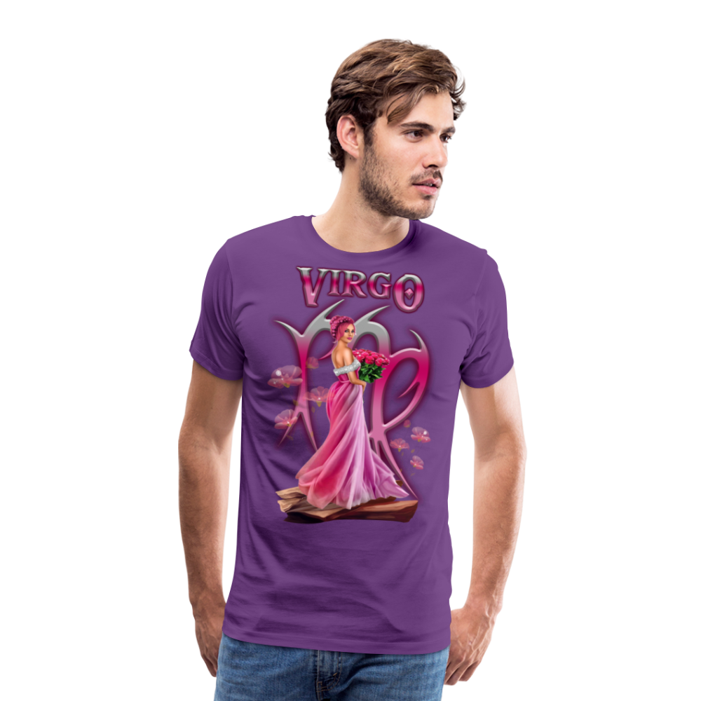 Men's Astral Virgo Premium T-Shirt - purple