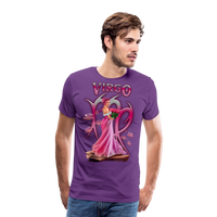 Thumbnail for Men's Astral Virgo Premium T-Shirt - purple