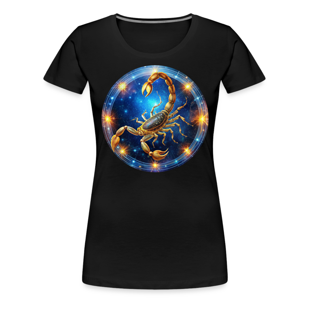 Women’s Mystic Scorpio Premium T-Shirt - black