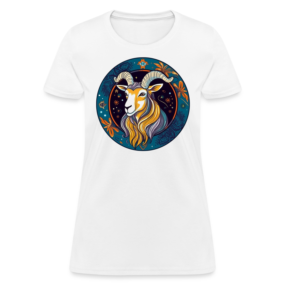 Women's Mythical Capricorn T-Shirt - white