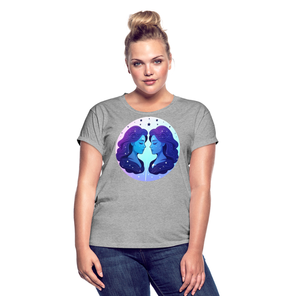 Women's Magic Gemini Relaxed Fit T-Shirt - heather gray