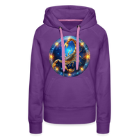 Thumbnail for Women’s Mystic Scorpio Premium Hoodie - purple 