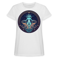 Thumbnail for Women's Mystic Aquarius Relaxed Fit T-Shirt - white