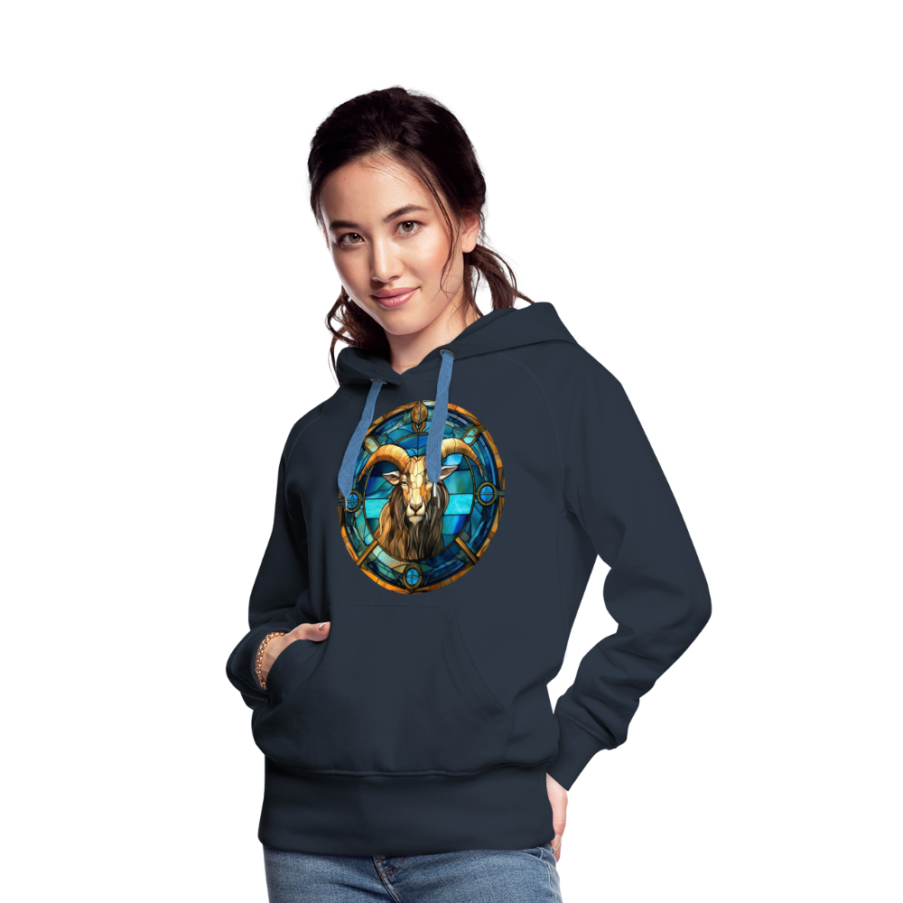 Women’s Mosaic Capricorn Premium Hoodie - navy