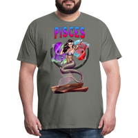 Thumbnail for Men's Astral Pisces Premium T-Shirt - asphalt gray