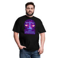 Thumbnail for Men's Neon Libra Classic T-Shirt - black