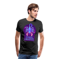 Thumbnail for Men's Neon Scorpio Premium T-Shirt - black