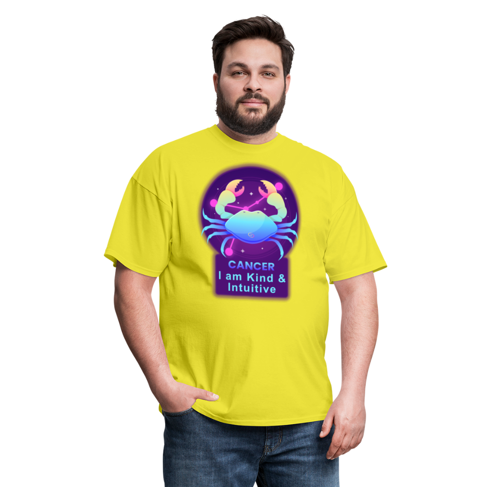 Men's Neon Cancer Classic T-Shirt - yellow