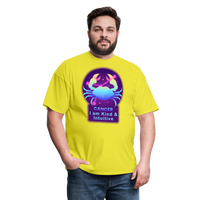 Thumbnail for Men's Neon Cancer Classic T-Shirt - yellow