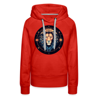 Thumbnail for Women’s Magic Leo Premium Hoodie - red