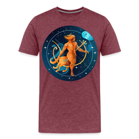 Thumbnail for Men's Mythical Sagittarius Premium T-Shirt - heather burgundy