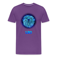 Thumbnail for Men's Leo Premium T-Shirt - purple