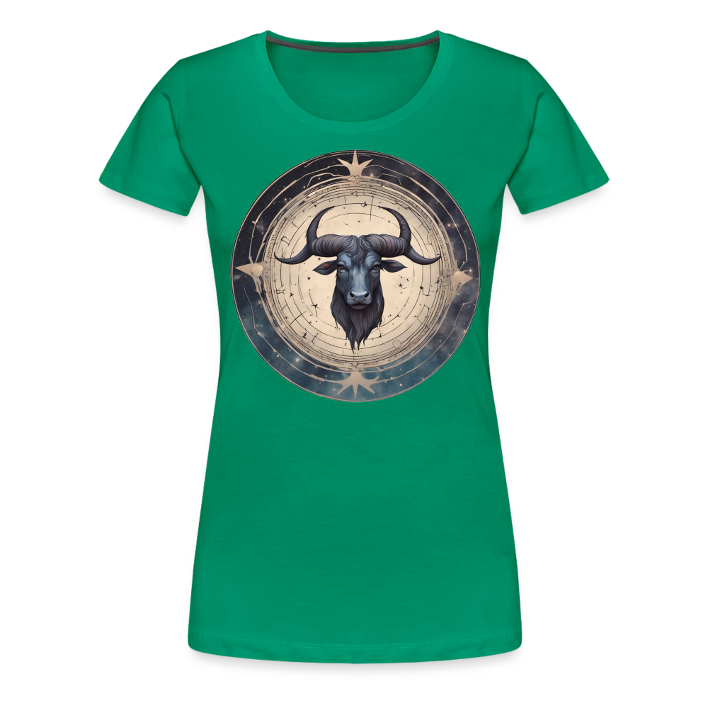 Women’s Mythical Taurus Premium T-Shirt - kelly green