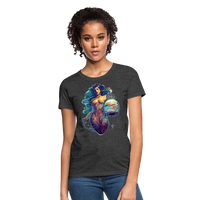 Thumbnail for Women's Mythical Aquarius T-Shirt - heather black