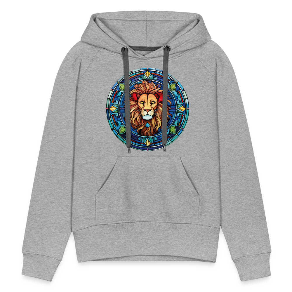 Women’s Mosaic Leo Premium Hoodie - heather grey