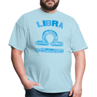 Thumbnail for Men's Power Words Libra Classic T-Shirt - powder blue