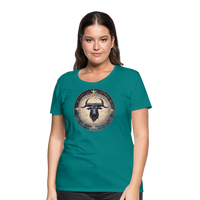 Thumbnail for Women’s Mythical Taurus Premium T-Shirt - teal