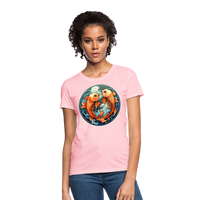 Thumbnail for Women's Symbol Pisces T-Shirt - pink