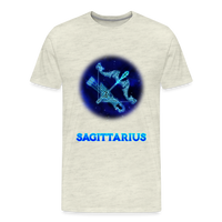 Thumbnail for Men's Sagittarius Premium T-Shirt - heather oatmeal